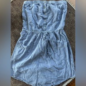 aerie strapless dress